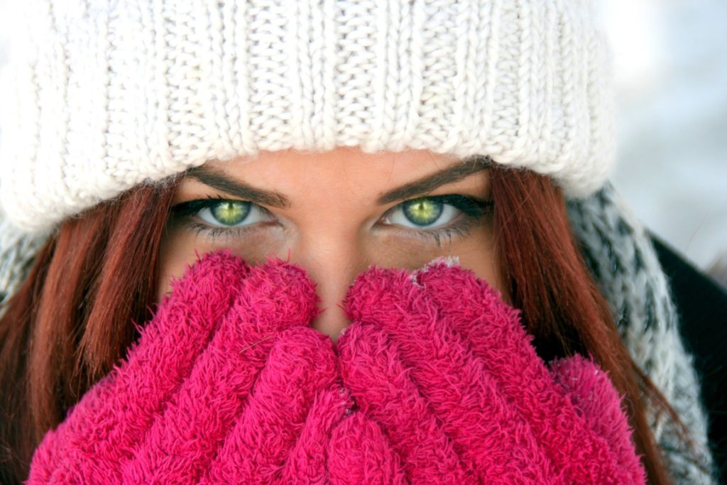 Dry eyes in winter