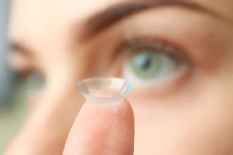 contact lens with astigmatism